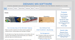 Desktop Screenshot of dienamicmis.com